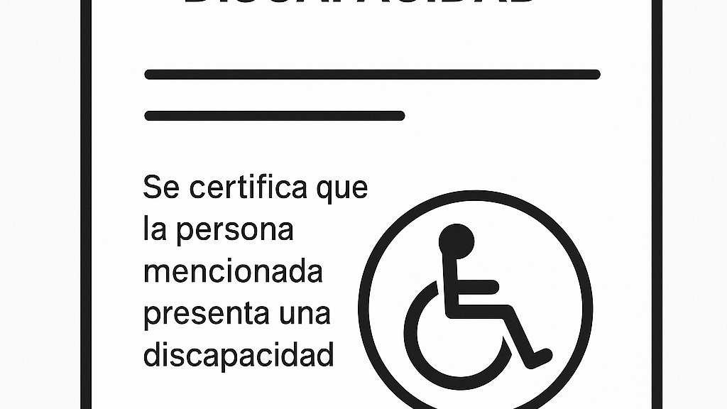 Constancia de Discapacidad Constancia de Discapacidad